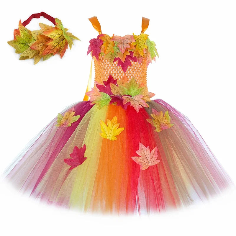 Déguisement Fée Automne Enfant