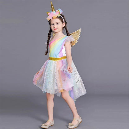 Robe Licorne Fille Halloween