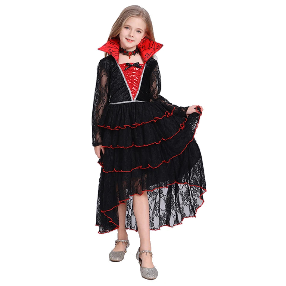 Robe Sorcière Noire Fille