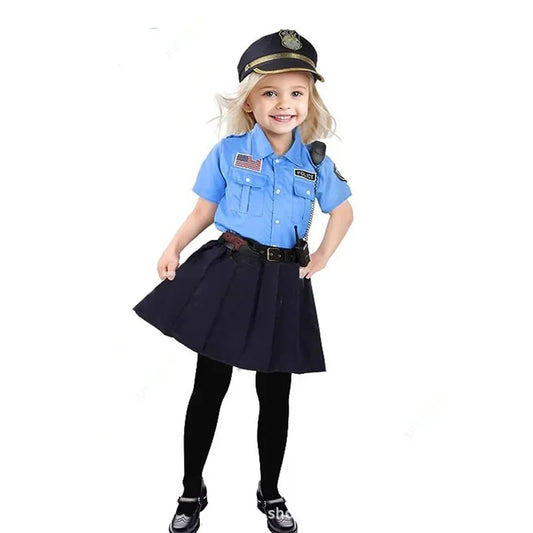 Costume Police Fille