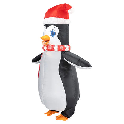 Costume Pingouin Gonflable Noël