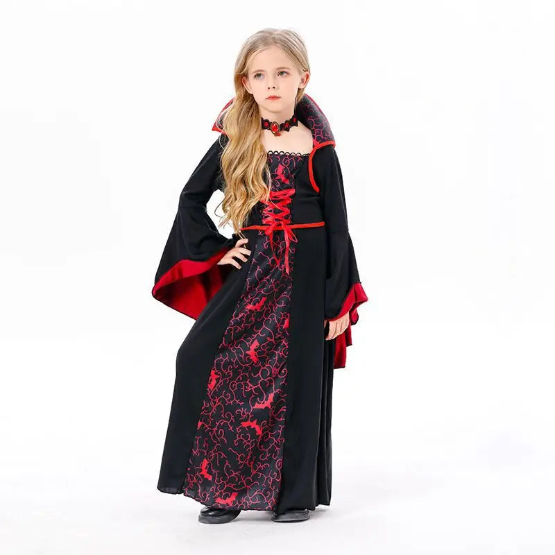 Robe Sorcière Noire Fille