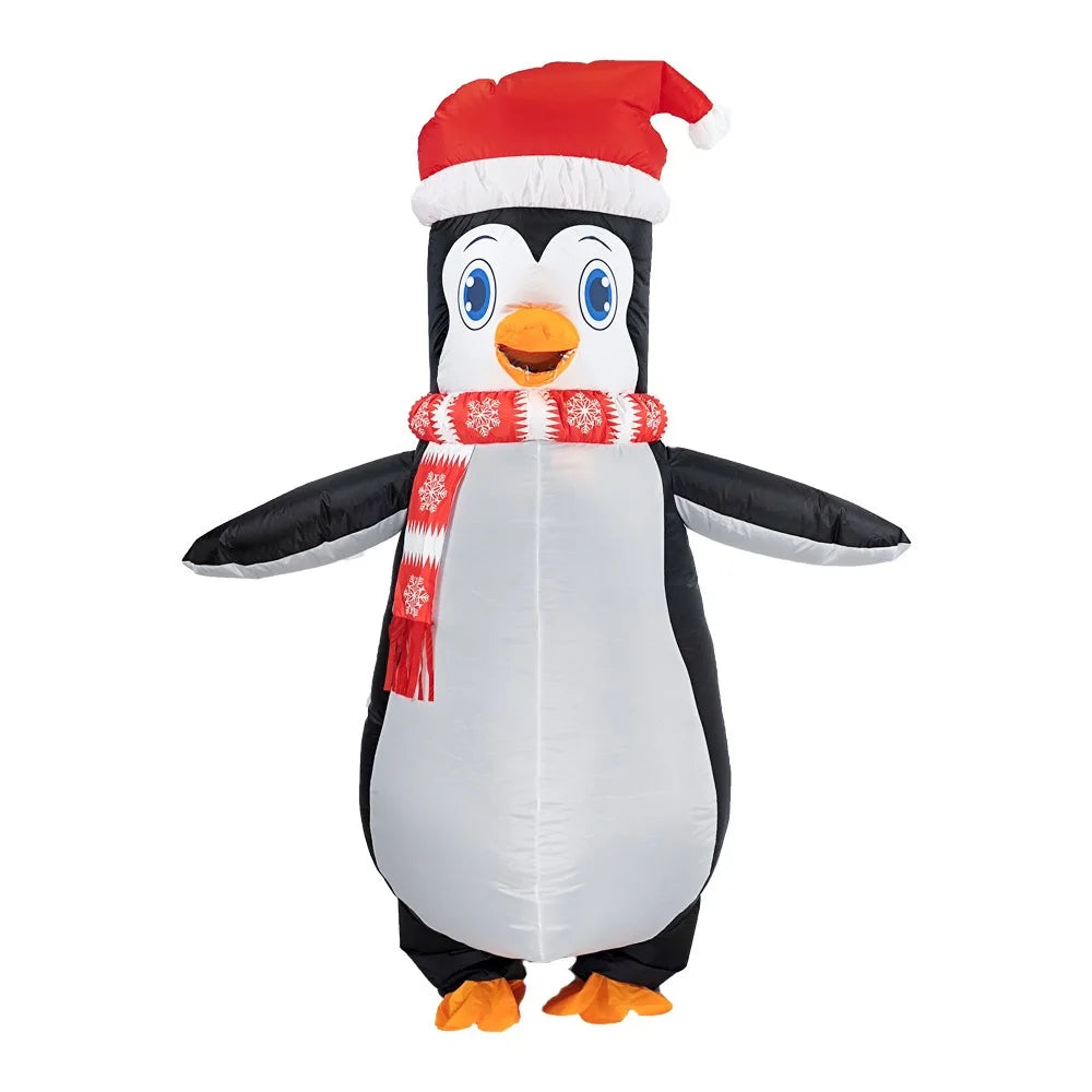 Costume Pingouin Gonflable Noël