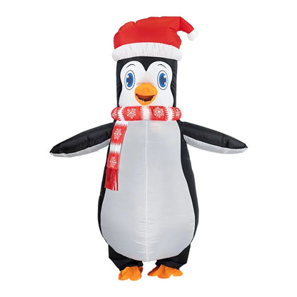 Costume Pingouin Gonflable Noël
