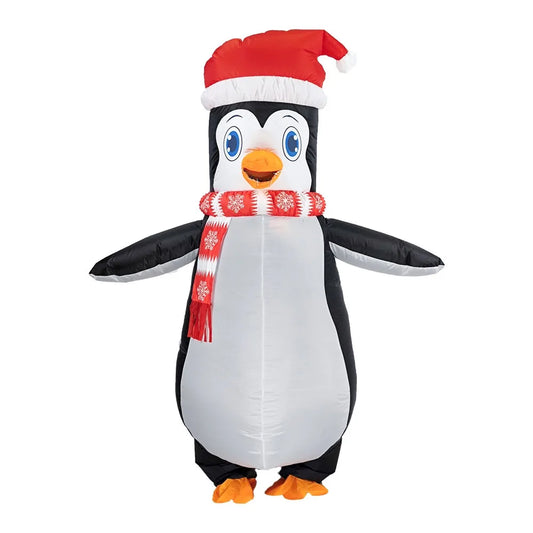 Costume Pingouin Gonflable Noël